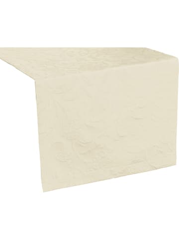 Pichler Jacquard, Baumwollmischung Tischläufer Cordoba in natur