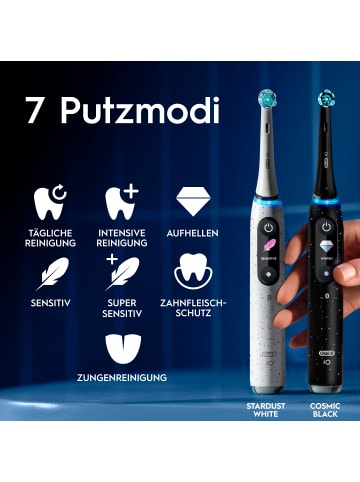 Oral-B Elektrische Zahnbürste "iO Series 10 + Lade-Reiseetui" in Schwarz