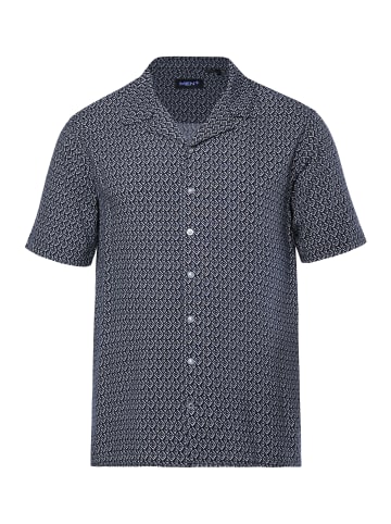 Men Plus Hemd in navy blau