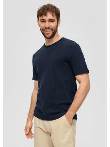 s.Oliver T-Shirt kurzarm in Blau