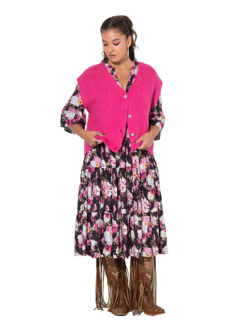 Studio Untold Strickjacke in fuchsia pink