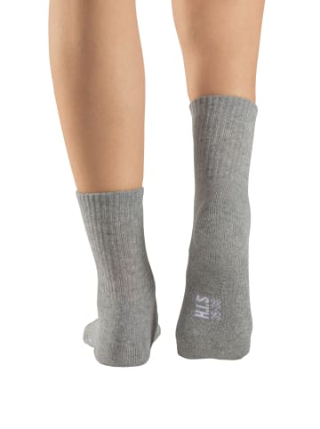 H.I.S Sportsocken in 2x schwarz, 2x grau mel. 2x weiß
