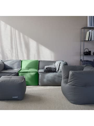 Lumaland LUMALAND Sitzsack-Sofa Ecke - Kombinierbar mit Modularem System - 340 L - Pastel