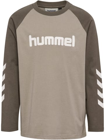 Hummel T-Shirt Hmljr Logo Mädchen in DARK NIGHT