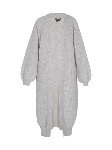 DreiMaster Damen Cardigan in Grau Melange