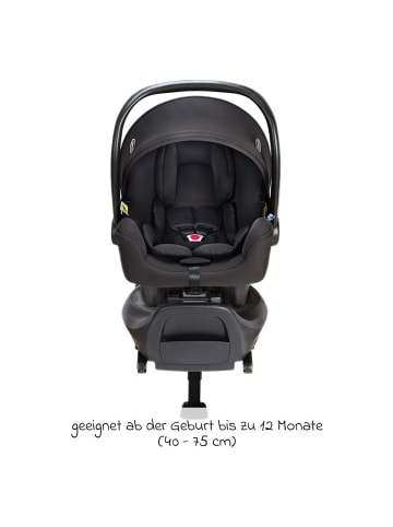 Graco Babyschale SnugLite & SnugTurn i-Size R129 in schwarz