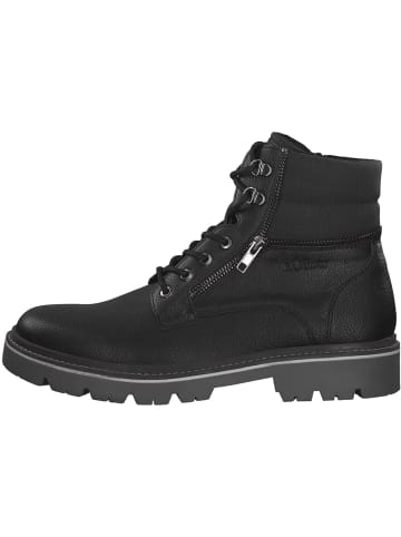 s.Oliver BLACK LABEL Schnürboots 5-16200-41 in schwarz