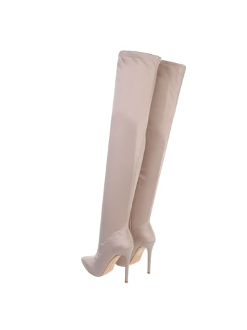 Ital-Design Stiefel in Beige und Gold