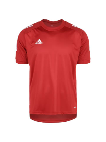 adidas Performance Trainingsshirt Condivo 20 in rot / weiß