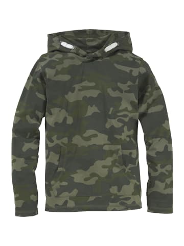Kidsworld Langarmshirt in grün-gemustert