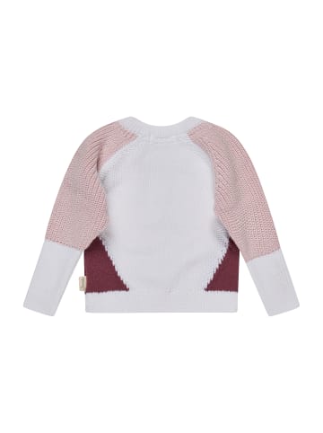 Sterntaler Strickpullover colorblocking in rose