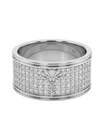 JOOP! Ring Silber 925, rhodiniert in silber