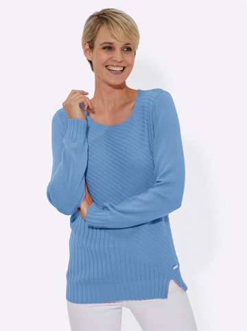WITT WEIDEN Strickpullover in himmelblau