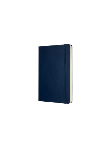Moleskine Notizbuch mit festem Einband, Blanko  "Classic Expanded" in Saphir