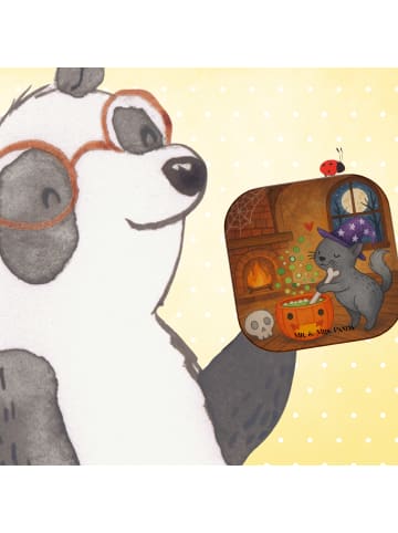 Mr. & Mrs. Panda Tassen Untersetzer Kater Hexenkessel Design ohn... in Weiß