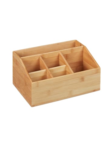 Schreibtisch Organizer Bambus