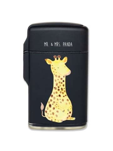 Mr. & Mrs. Panda anzünder Giraffe Zufrieden ohne Spruch in Schwarz