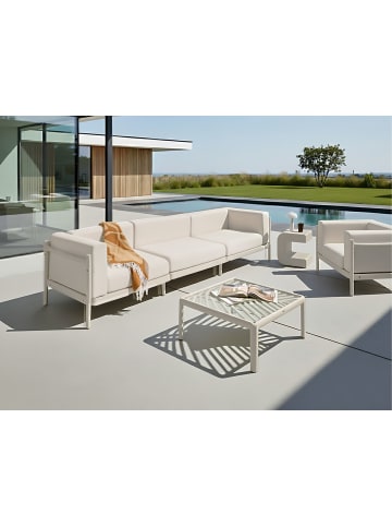 Beliani Gartensofa FERRETTI in Beige - (W) 275 x (H) 68 x (L) 73 cm