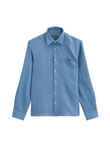 Marc O'Polo Kentkragen-Hemd regular in Provincial Blue