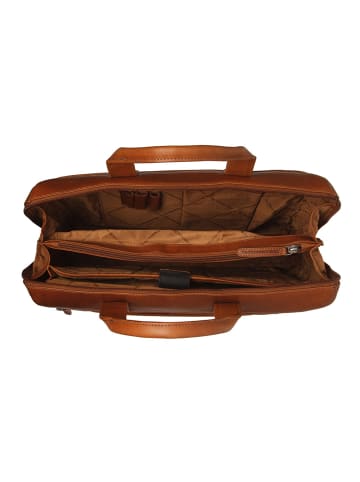 The Chesterfield Brand Levanto Aktentasche Leder 40 cm Laptopfach in cognac