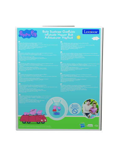 LEXIBOOK® Peppa Pig Aufblasbarer Hüpfball 45 cm