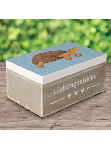 Mr. & Mrs. Panda Aufbewahrungsbox Schildkröte MHerzieren ohne S... in Blau Pastell