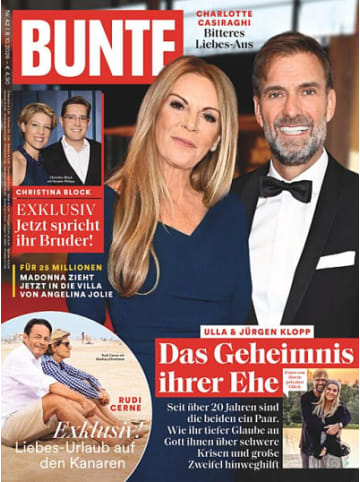 Hubert Burda Media 52 x BUNTE Zeitschrift (Gutschein für Jahres Abo)