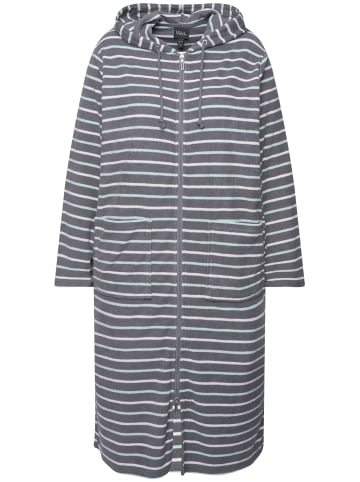 Ulla Popken Bademantel in classic betongrau