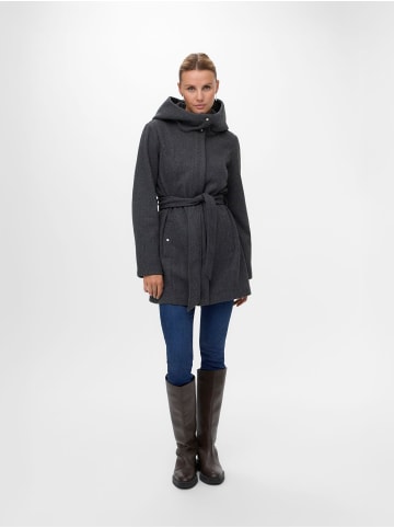 Vero Moda Mantel in Dark Grey Melange