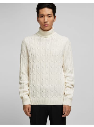 HECHTER PARIS Rollkragen-Pullover in offwhite