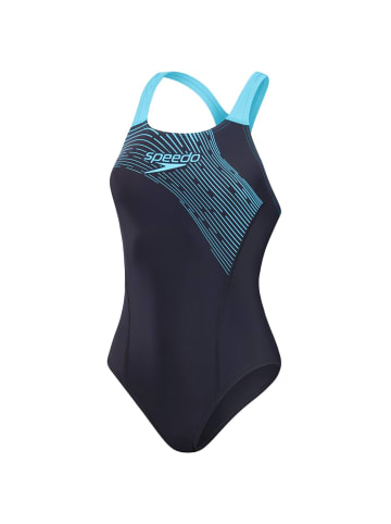 Speedo Medley Logo in Blau