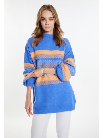 IZIA Pullover in Blau Mehrfarbig