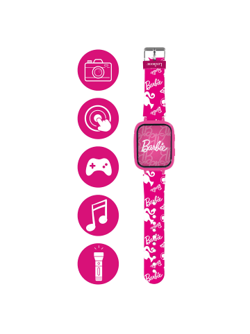 Lexibook Barbie Kamera-Digitaluhr mit 8 GB Speicherkarte