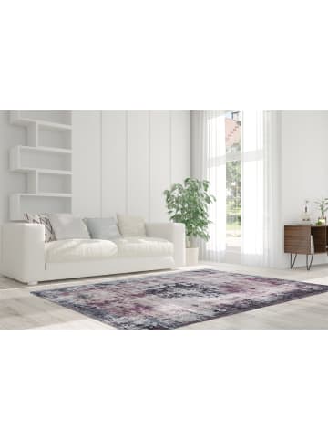 Arte Espina Vintage Teppich 840 in anthrazit - rechteckig