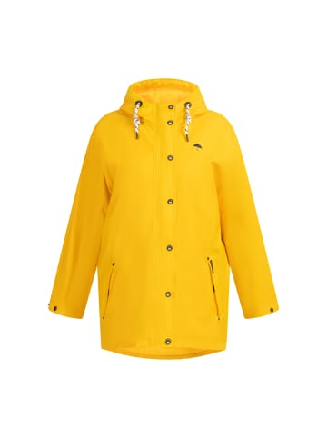 Schmuddelwedda Damen Plus Size Regenmantel in Gelb