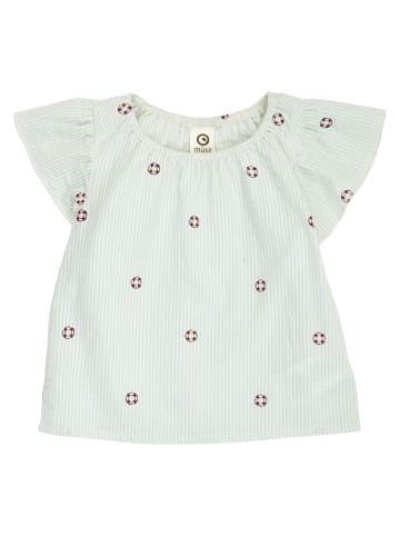 müsli Babyshirt in Tofu/ Ocean/ Mineral red