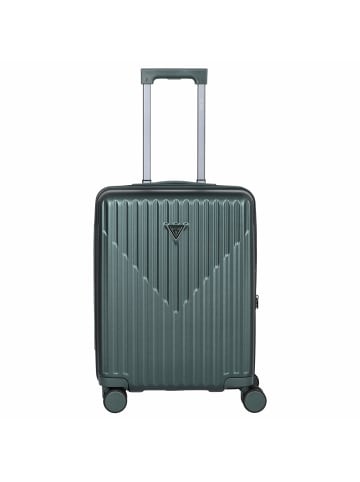 Guess Olbia - 4-Rollen Kabinentrolley S 55 cm (black) in grün