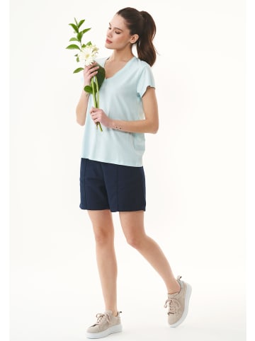 Organication T-Shirt "WOR15218" in Blassblau