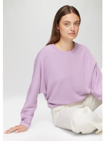 s.Oliver Sweatshirt langarm in Lila