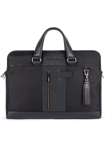 Piquadro Brief Aktentasche RFID 41 cm Laptopfach in black