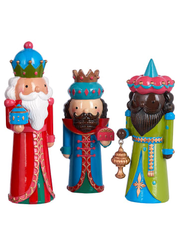 Butlers Butlers Dekofigur X-MAS König 3-tlg. in Multicolor