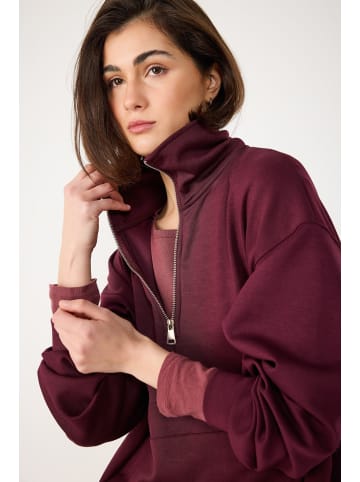 NO MATTER WHAT Sweatshirt im Bordeauxrot