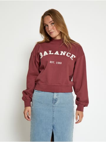 minus Sweatshirt in Roan Rouge