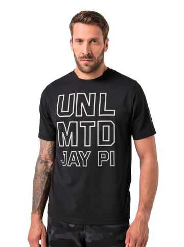 JP1880 Kurzarm T-Shirt in schwarz