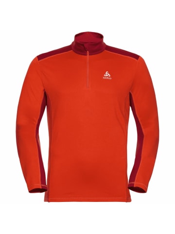 Odlo Sweatshirt STEEZE Midlayer mit 1/2 in Orange