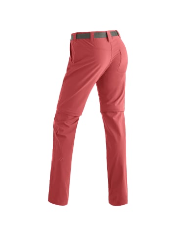 Maier Sports Inara slim zip Da-Zip Off Hose el. in Rot4541