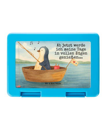 Mr. & Mrs. Panda Aufbewahrungsbox Pinguin Angelboot Design mit S... in Weiß