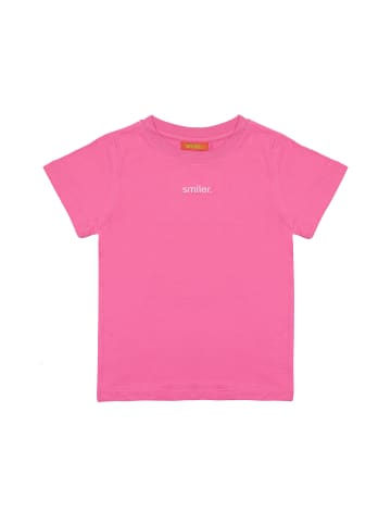 smiler. T-Shirt mini-laugh. in PINK