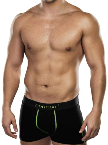 normani 12 x Herren Baumwoll-Boxershorts in Grün