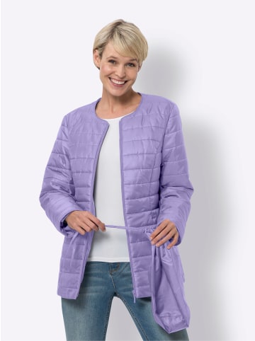 Sieh an! Steppjacke + Tasche in lavendel